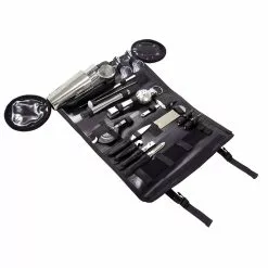 Uberbartools BostonBarRoll Bartenders Kit Black
