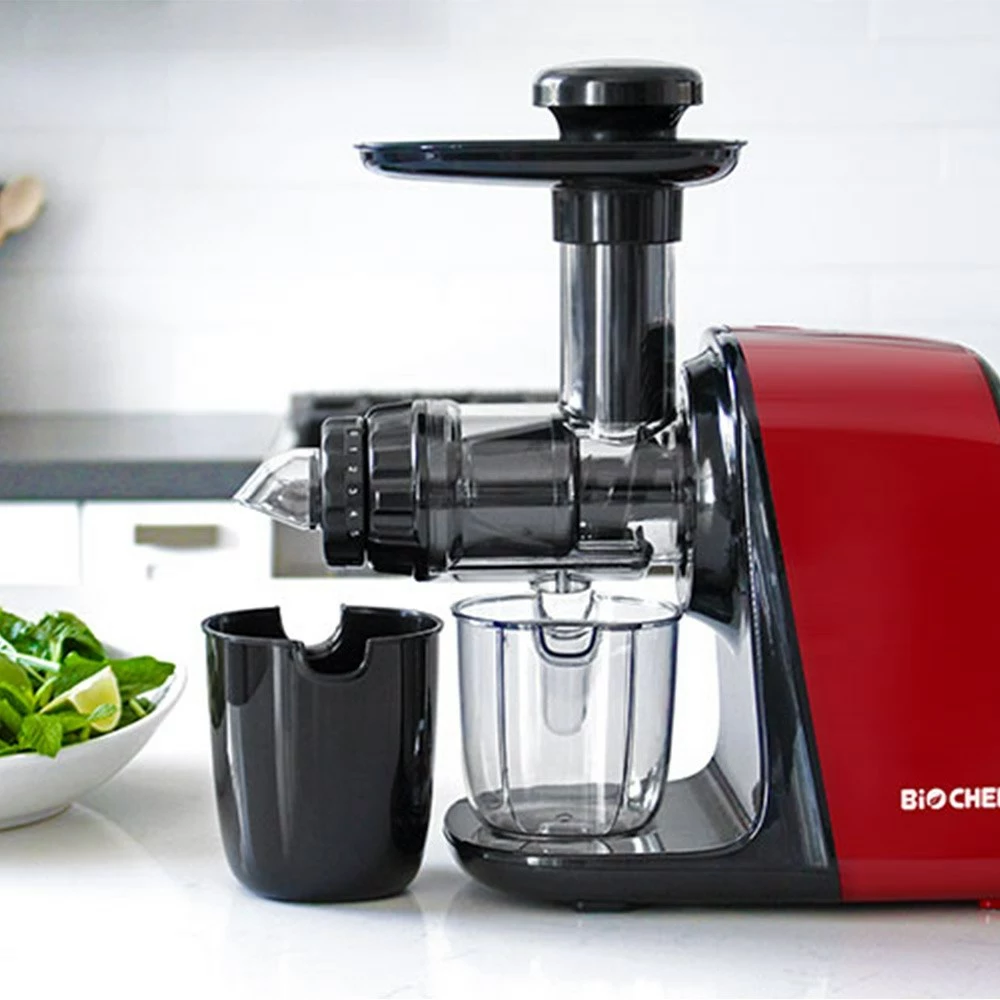 BioChef Axis Compact Cold Press Juicer Red 2 BioChef Axis Compact Cold Press Juicer Red - Image 2
