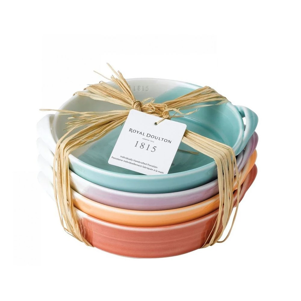 Royal Doulton 1815 Brights Set Of 4 Mini Server Bowls 2 Royal Doulton 1815 Brights Set Of 4 Mini Server Bowls - Image 2